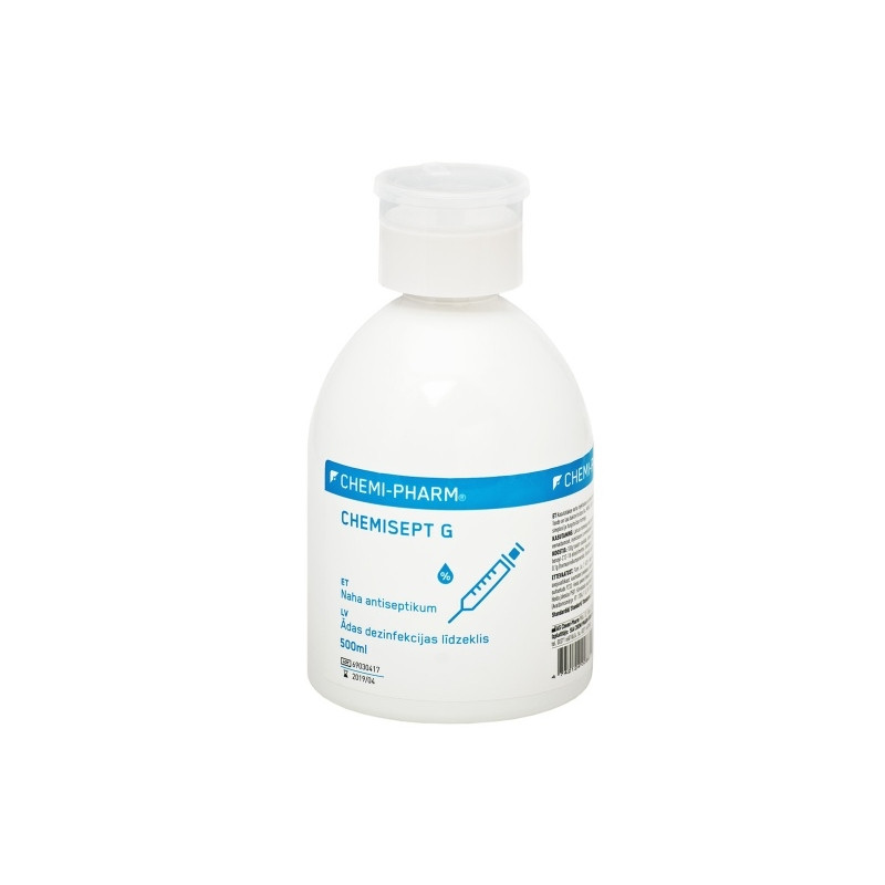 Antiseptinen liuos – Chemi-Pharm CHEMISEPT G, 500 ml