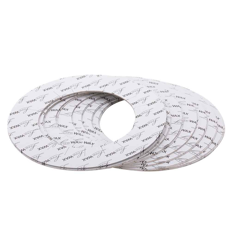 Paper protective rings for jars 20 pcs