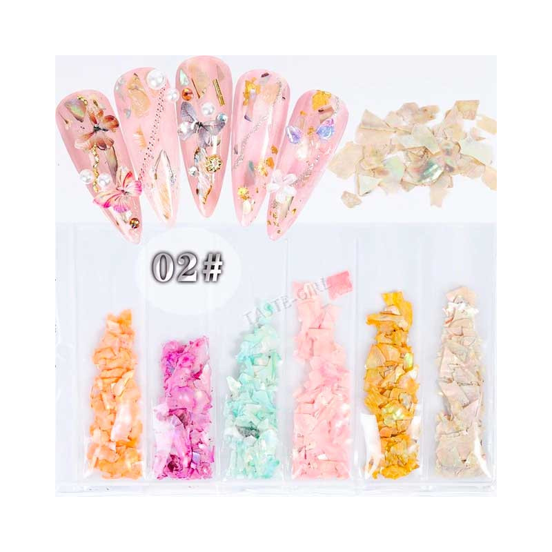 Shells for nails K5602