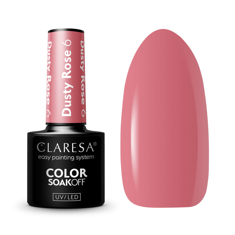 Claresa Dusty Rose № 6, 5 ml