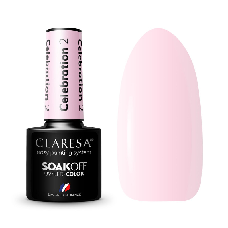 Гель-лак Celebration 2 Claresa, 5 g