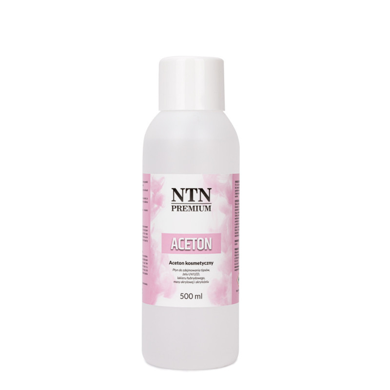 Acetone for Gel Polish Removal – NTN Premium – 500 ml