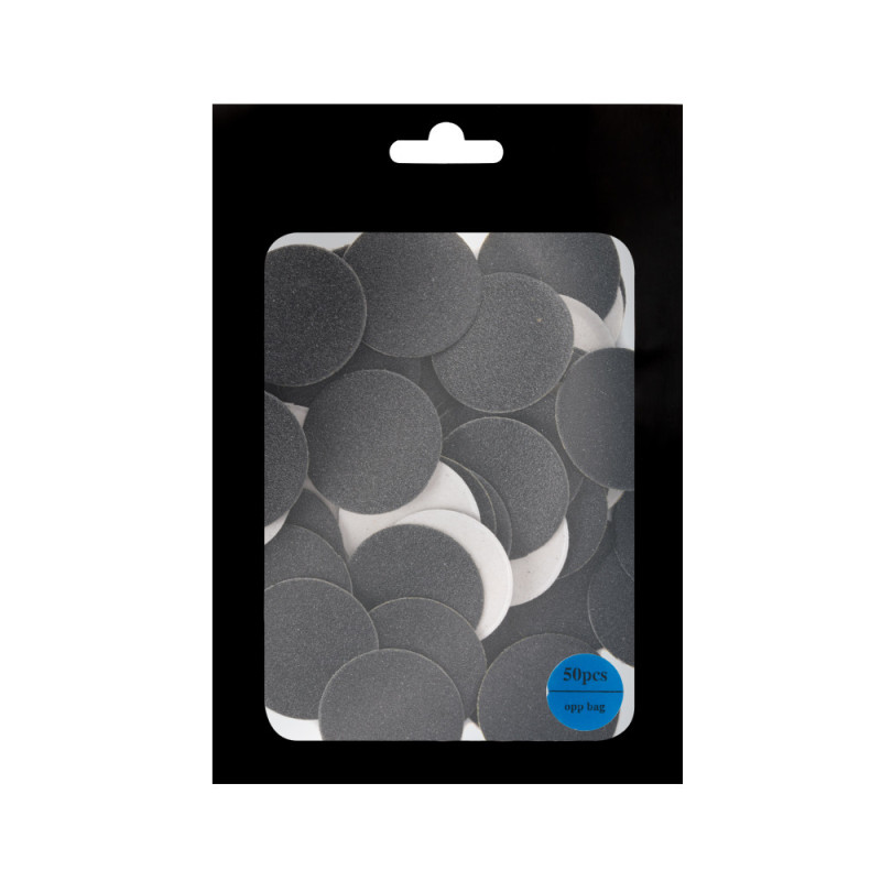 Disposable files for pedicure disc PodoDisc M, 240 grit - 20 mm (50 pcs)