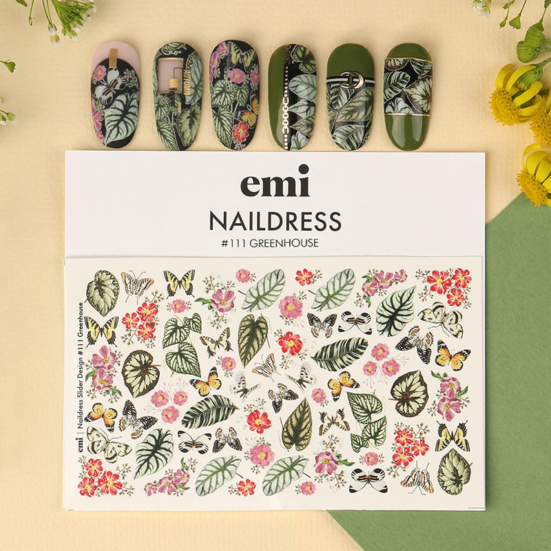 Naildress Slider Design Оранжерея E.Mi - 111