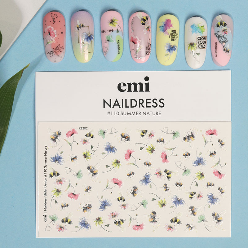 Naildress Slider Design Summer Nature E.Mi - 110