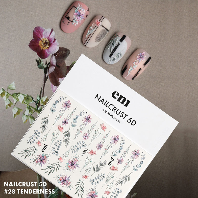 Nail Slider 5D NailCrust Tenderness E.Mi - 28