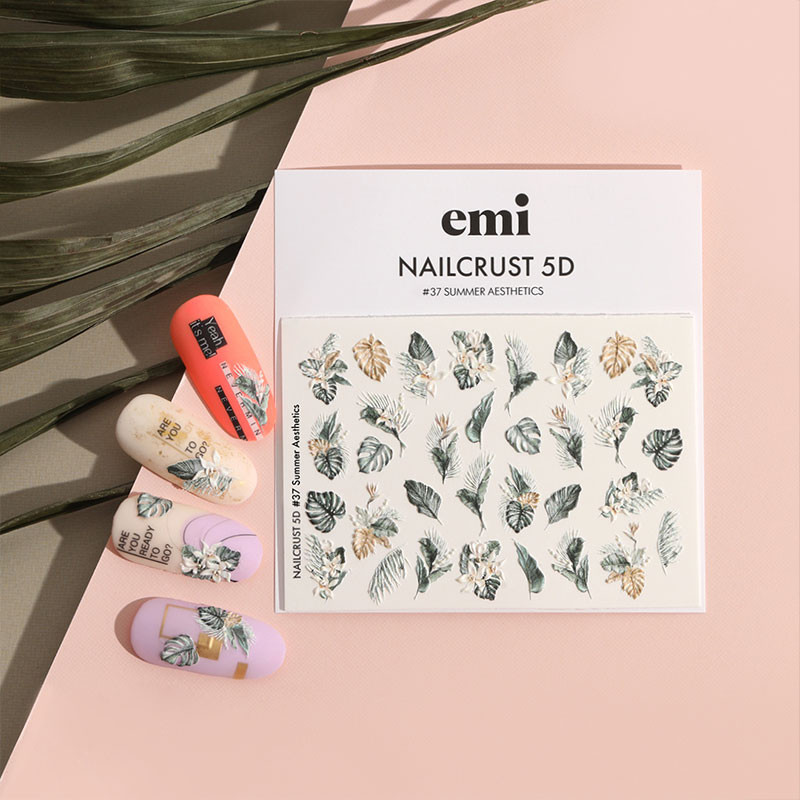 Nail Slider 5D NailCrust Summer Aesthetics E.Mi - 37