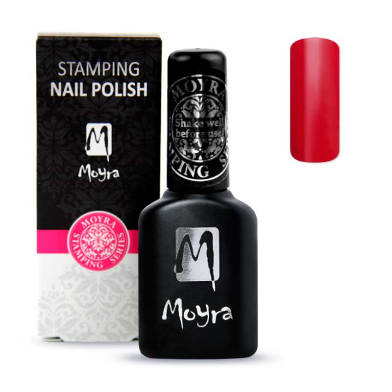 Lacquer for stamping Moyra Smart, Red - SPS05