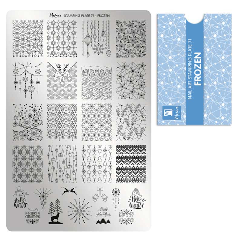 Tembeldamise plaat Moyra - Frozen - 71