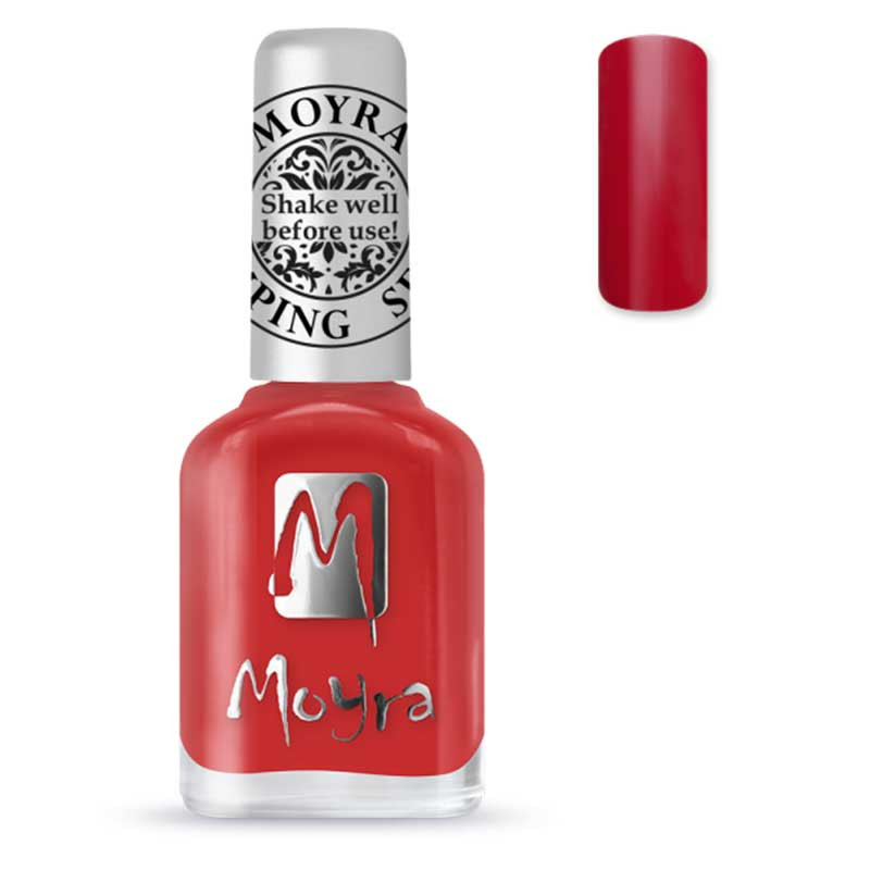 Lacquer for stamping Moyra, Red - SP02