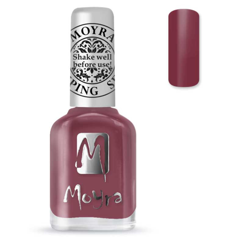 Lakk tembeldamiseks Moyra, SP38 - Cashmere Bordeaux