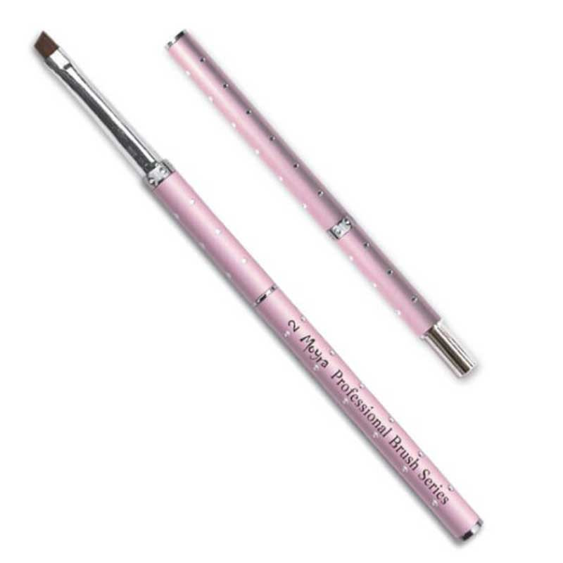 Кисть для геля Moyra Gel Straight, размер 2 - angled