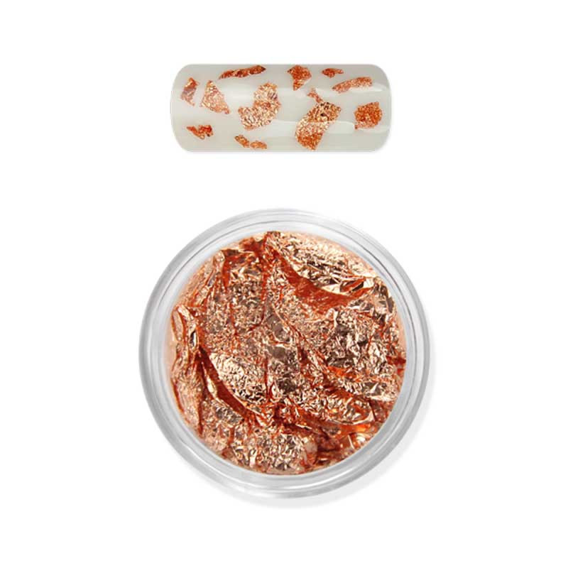 Moyra Nail art foil in jar No. 03 Rose gold