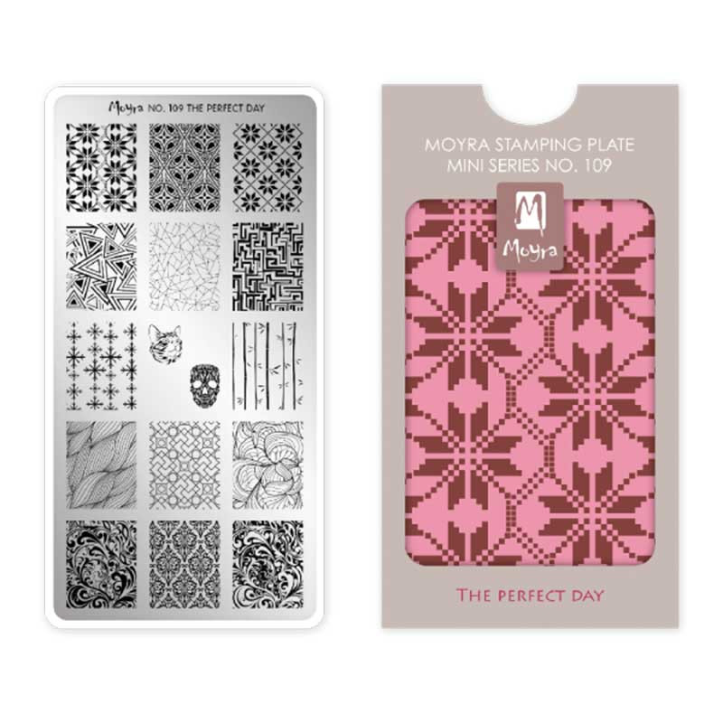Tembeldamise plaat Moyra mini - The perfect day - 109