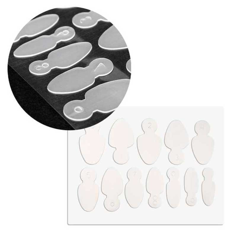 Reusable Silicone pads for reverse tip, Short Oval -MollyLac