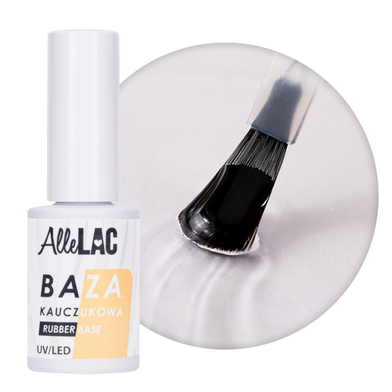 Rubber Base – Keskmise elastsusega, Läbipaistev – AlleLac, 5ml