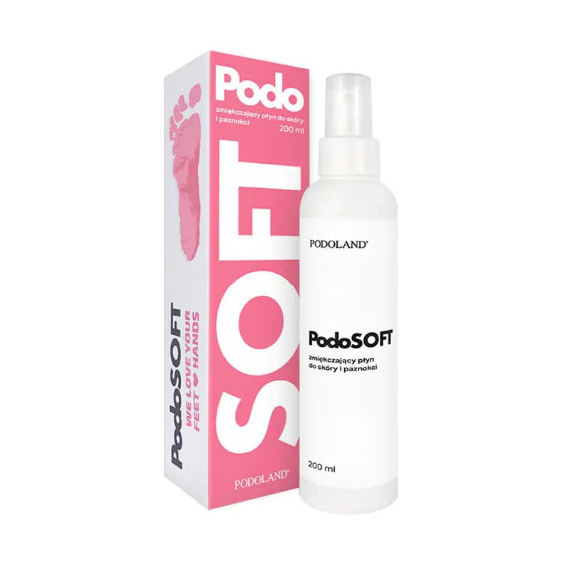 Ihoa ja Kynsiä Pehmentävä Neste – Podoland PodoSoft, 200 ml