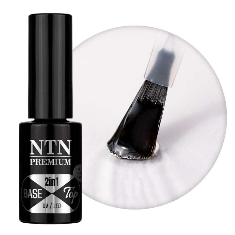 2in1 alus- ja päällyslakka – NTN Premium Base&Top HEMA/Di-HEMA Free – 5 g