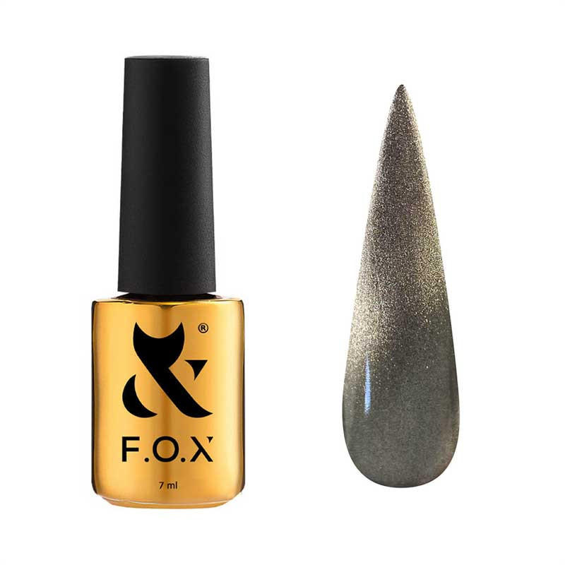 Color gel polish Cat Eye Crystalline F.O.X 002 - 7 ml