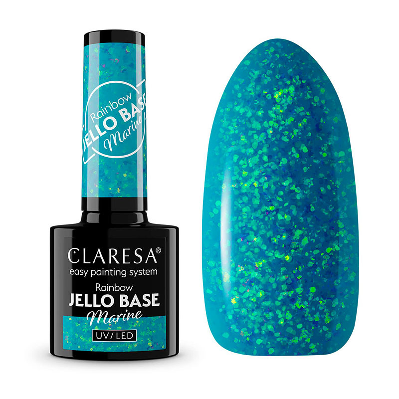 Радужная желе база Claresa Jello - Морской - 5г