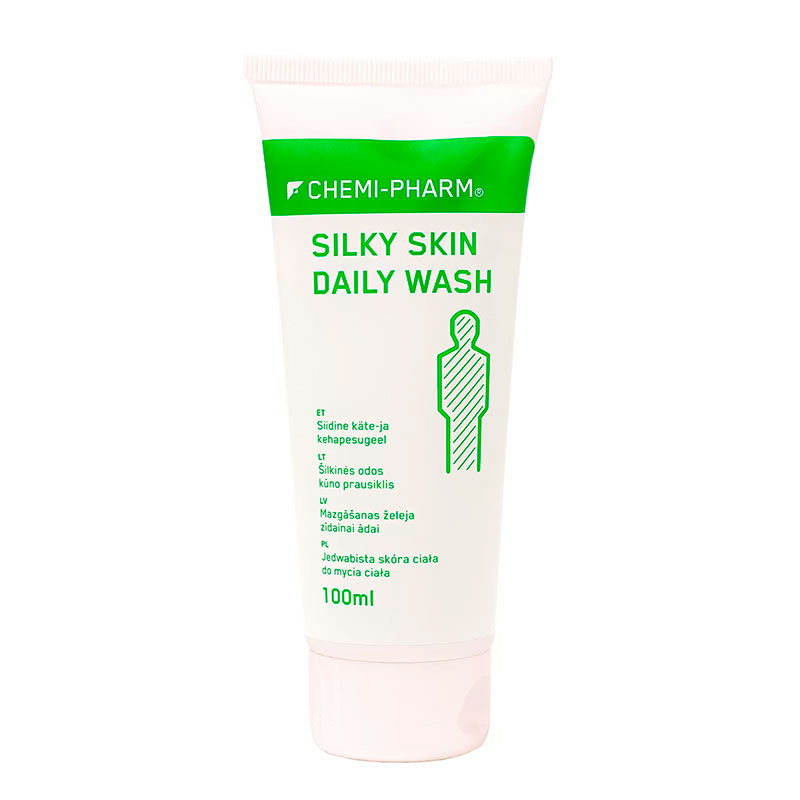 Hand and Body Wash Gel – Chemi-Pharm Silky Skin Daily Wash, 100 ml