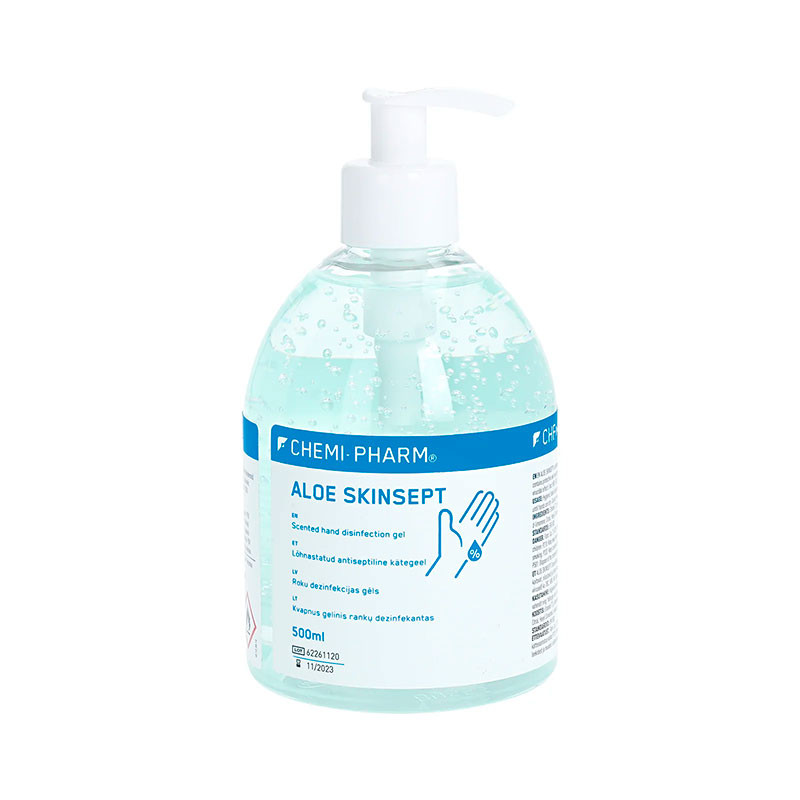 Hand Antiseptic Gel – Chemi-Pharm ALOE SKINSEPT, 500 ml