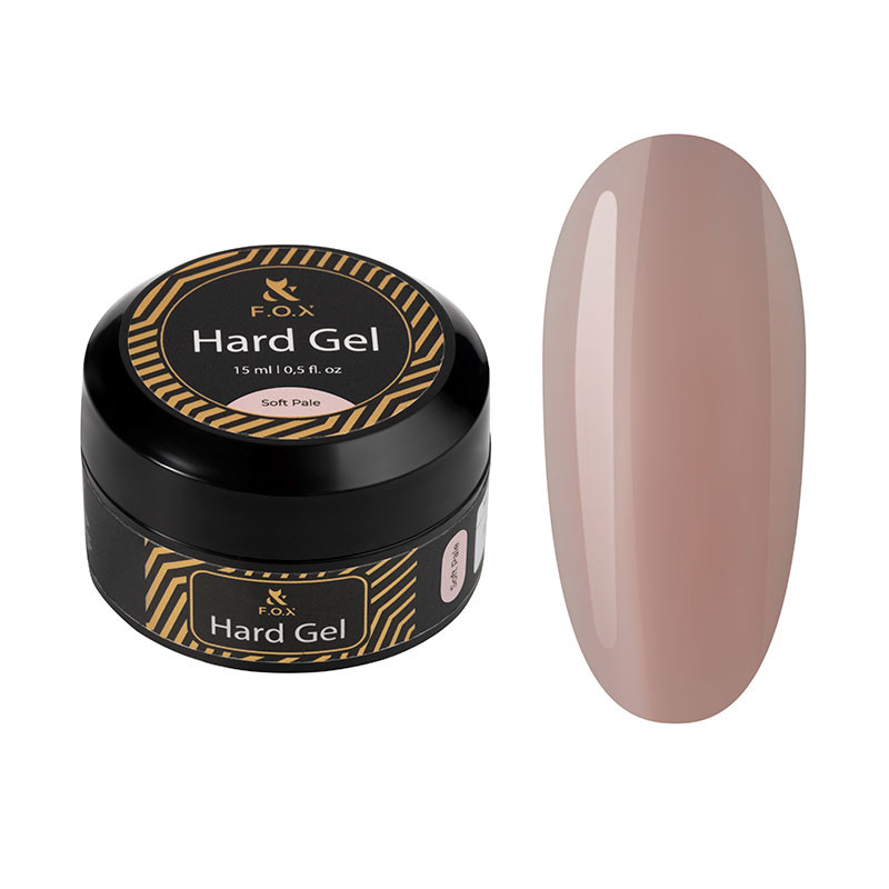 Hard gel F.O.X - Soft Pale - 15 мл
