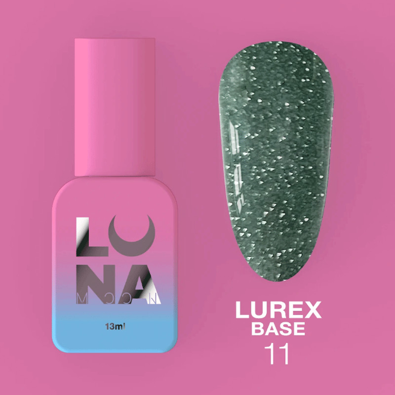 Kamuflaaž aluslakk Lunamoon Lurex Base Nr 11 - 13ml