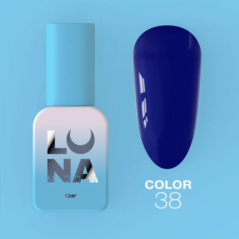 Colored gel polish Lunamoon Nr 38 - 8 ml