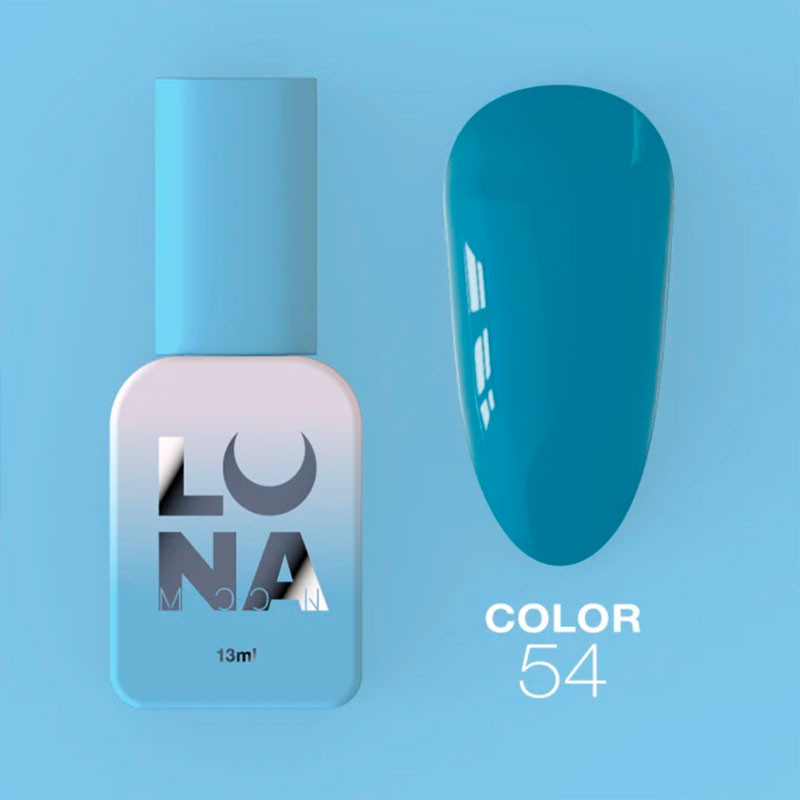 Colored gel polish Lunamoon Nr 54 - 13 ml