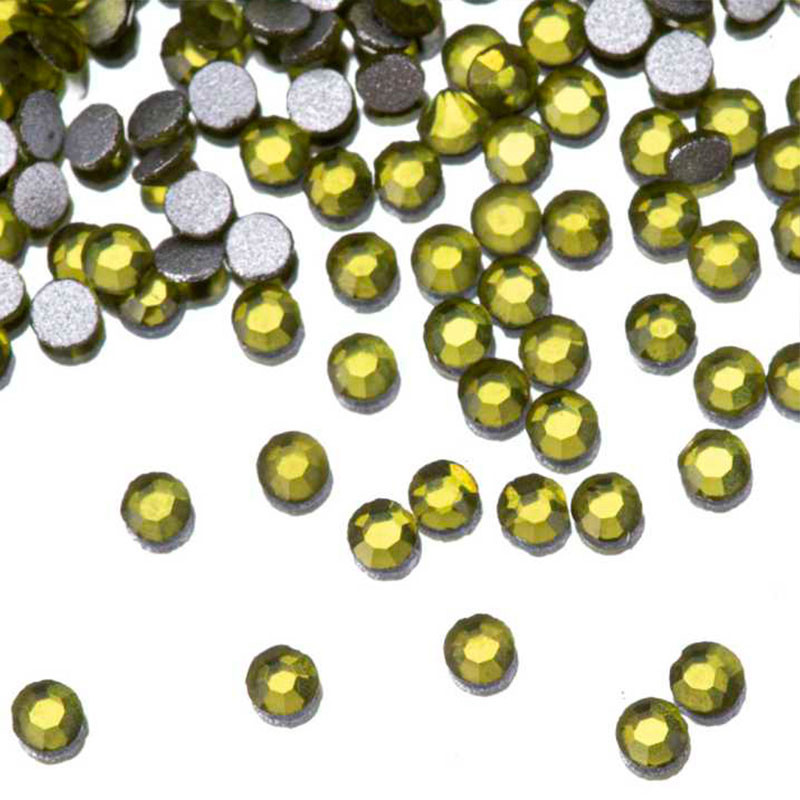 Rhinestones Olive, ss3 - 50 pcs
