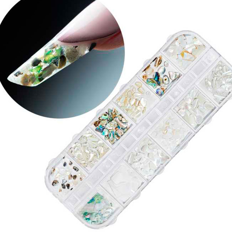 Set of shells for nail design - Nr 1