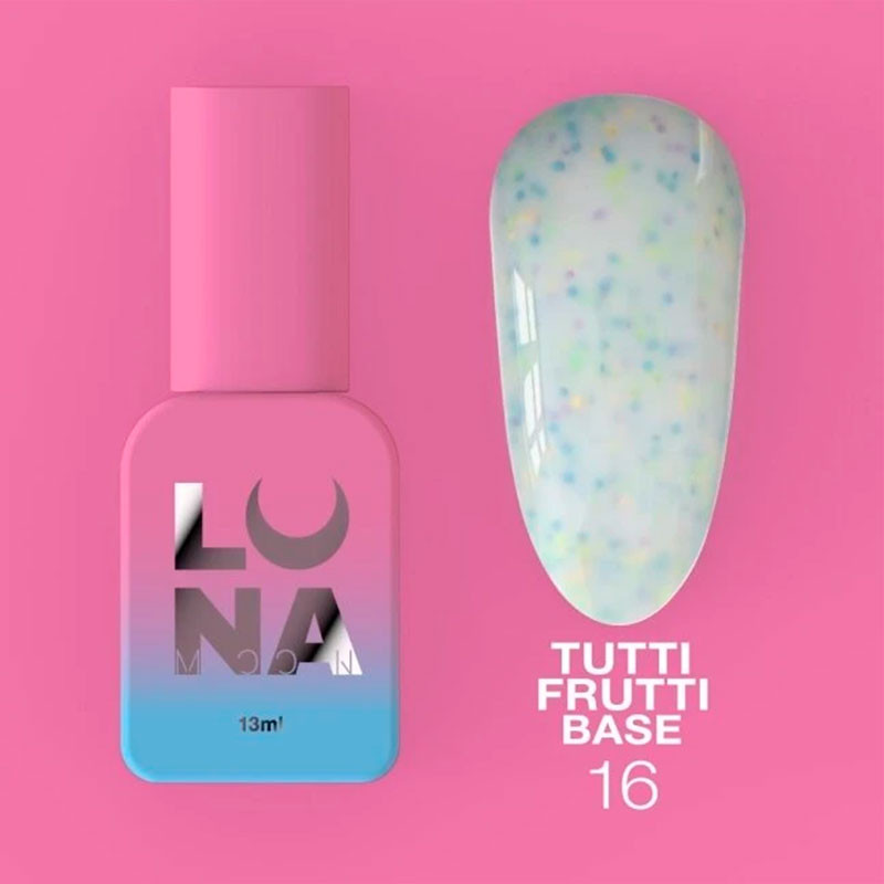 Kamuflaaž aluslakk Lunamoon Tutti Frutti Base №16 - 13 ml