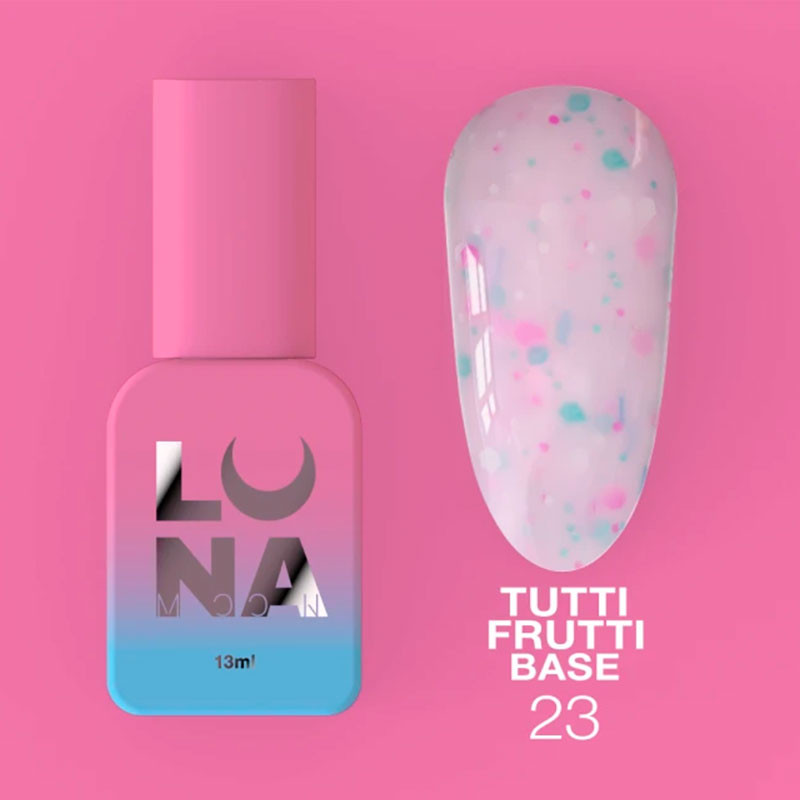 Kamuflaaž aluslakk Lunamoon Tutti Frutti Base №23 - 13 ml