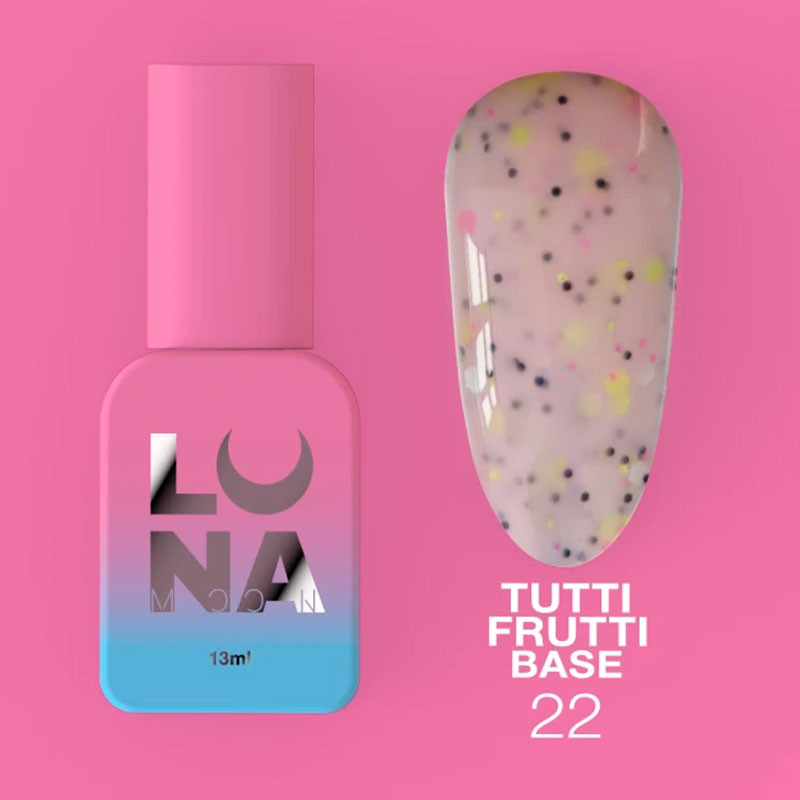 Камуфлирующая база Lunamoon Tutti Frutti Base №22 - 13 ml
