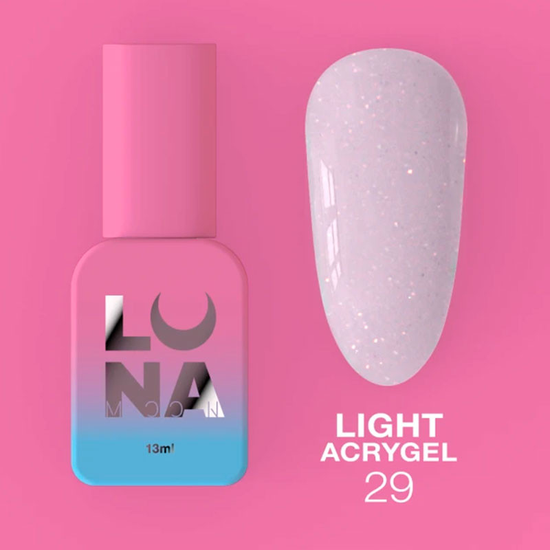 Vedela akrüülgeel Lunamoon Light Acrygel Nr 29 - 13 ml