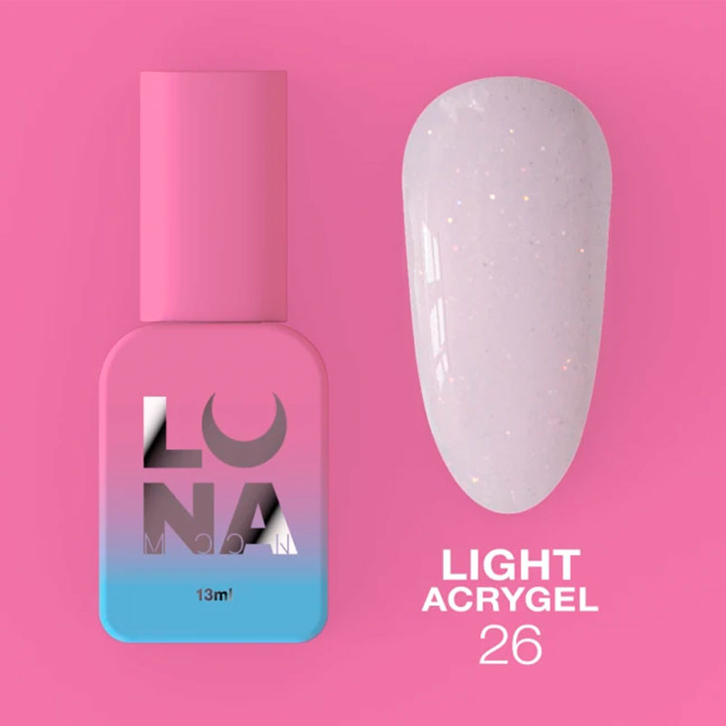 Жидкий Акригель Lunamoon Light Acrygel Nr 26 - 13 мл