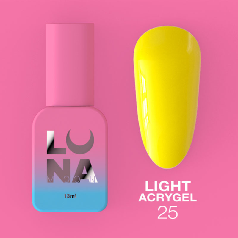 Жидкий Акригель Lunamoon Light Acrygel Nr 25 - 13 мл