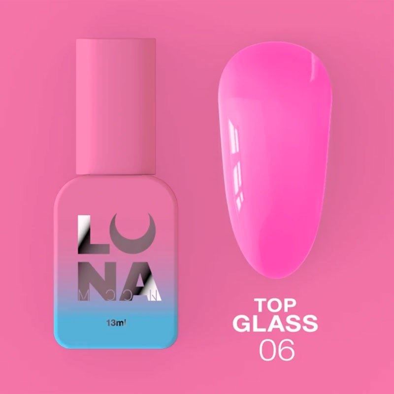 Pealislakk Lunamoon Top Glass № 06 - 13 ml