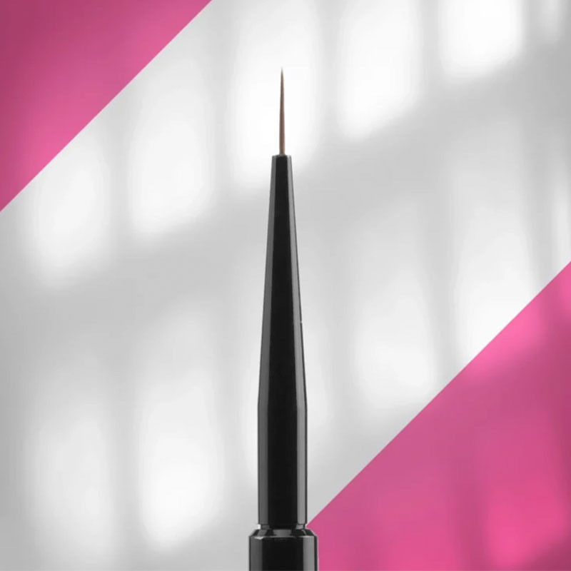 Peene disainiga pintsel Staleks Pro Expert Brush 1 mm/7 mm