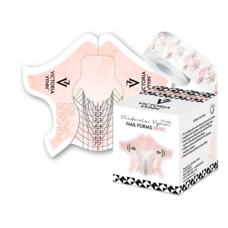 Vormid pikendamiseks Victoria Vynn Basic Pink - 100 tk