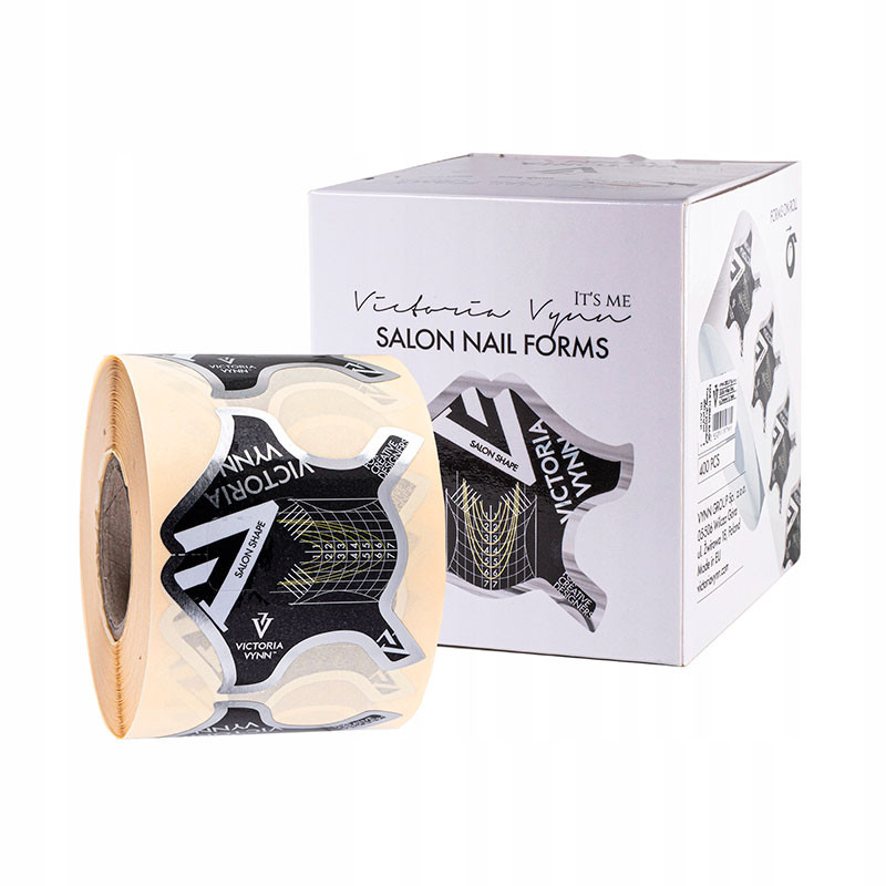 Vormid pikendamiseks Victoria Vynn Basic Black - 100 tk