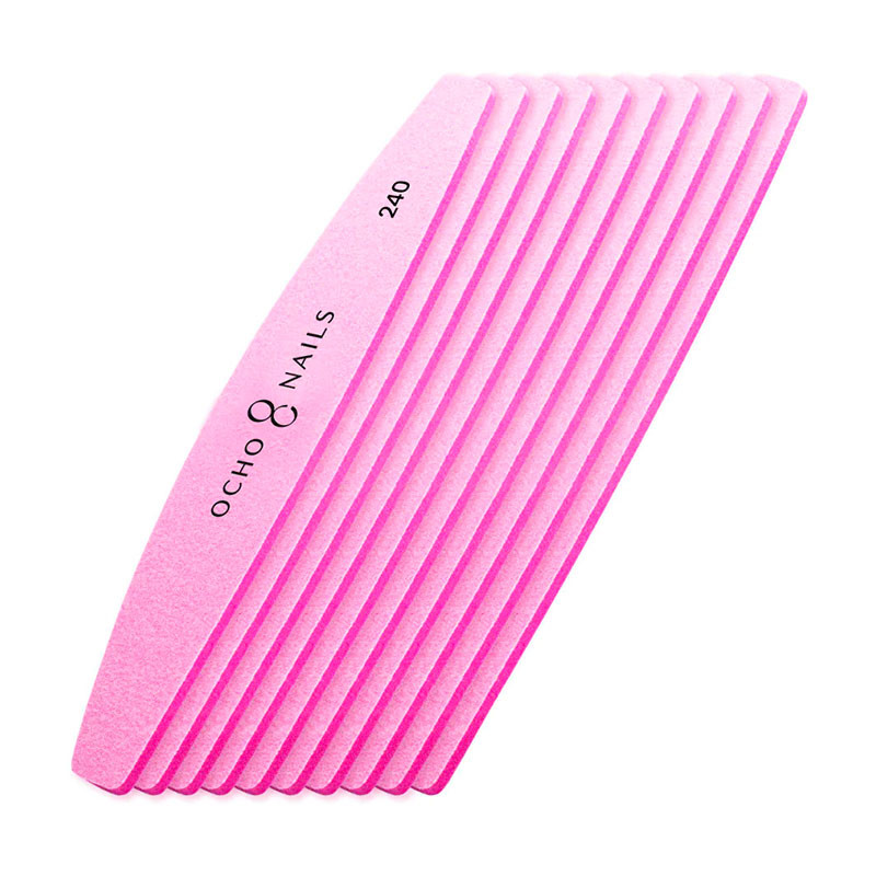 Asendusviil poolkuuviilile Ocho Nails 240 grit - 10 tk