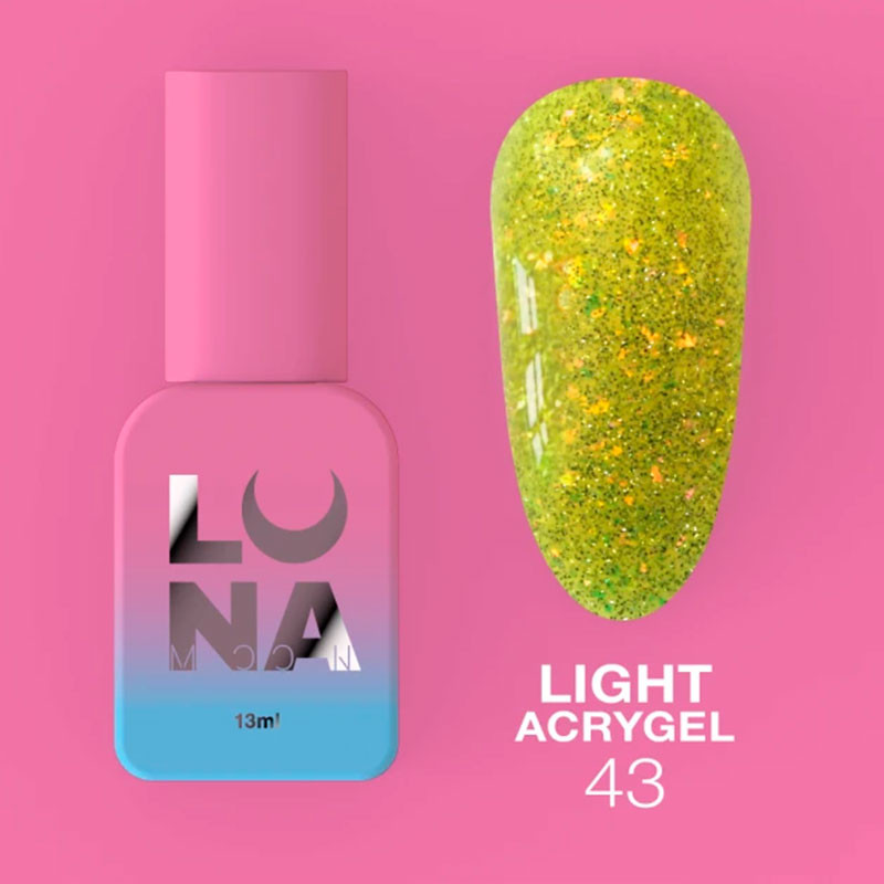 Жидкий Акригель Lunamoon Light Acrygel Nr 43 - 13 мл