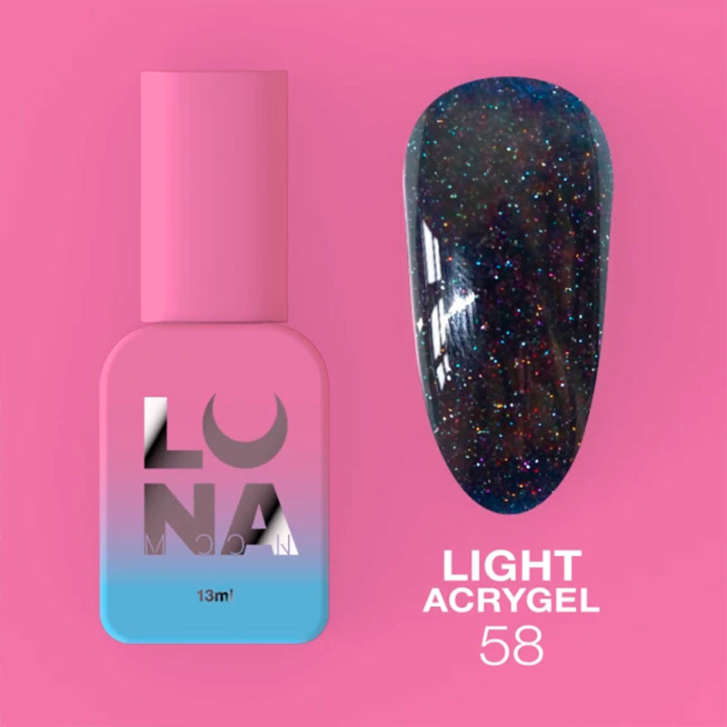 Жидкий Акригель Lunamoon Light Acrygel Nr 58 - 13 мл