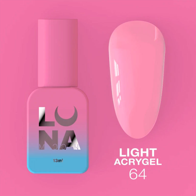 Жидкий Акригель Lunamoon Light Acrygel Nr 64 - 13 мл