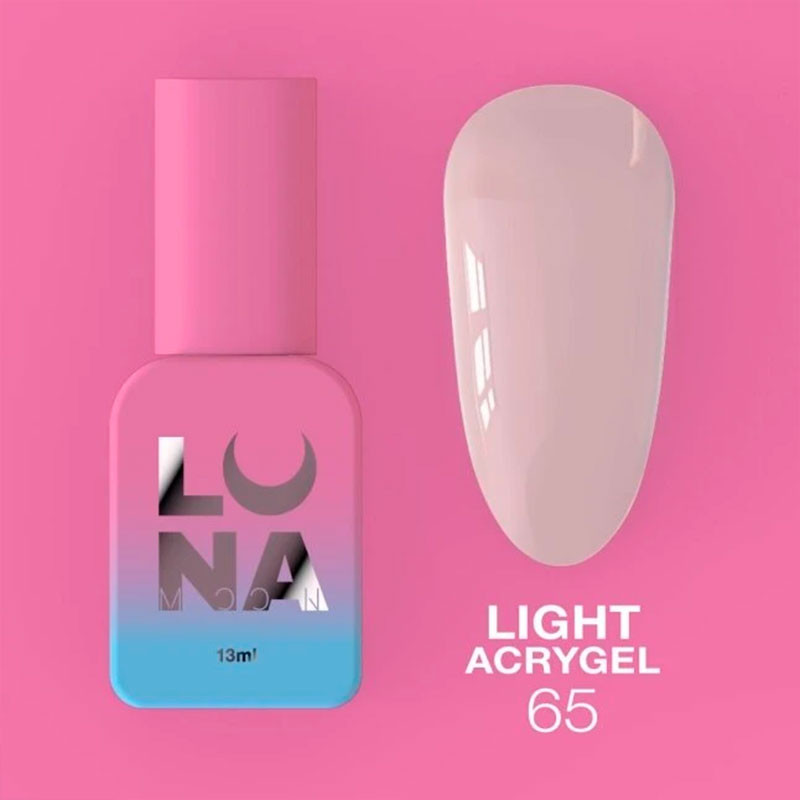 Liquid Acrygel Lunamoon Light Acrygel Nr 65 - 13 ml