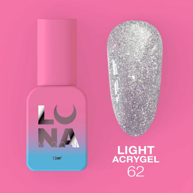 Жидкий Акригель Lunamoon Light Acrygel Nr 62 - 13 мл
