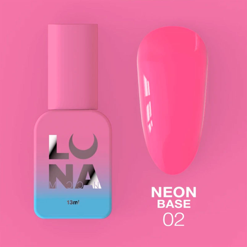 Kamuflaaž aluslakk Lunamoon Neon Base Nr 02 - 13ml