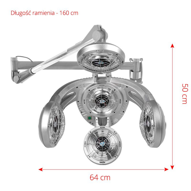 Gabbiano infrazon hanging gd-505w silver